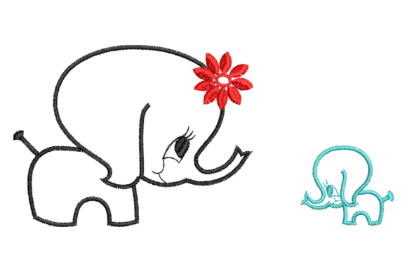 Cute Baby Elephant Embroidery Designs Review
