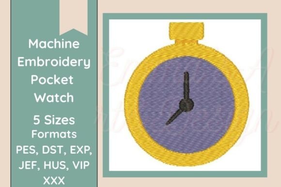 Evaluating Timepiece Machine Embroidery Design