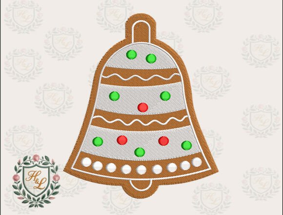 Gingerbread Bell Embroidery Files Review
