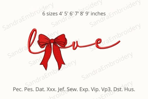 Love Bow Embroidery Design: A Pro Review for Brands