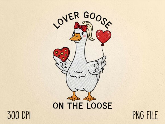 Lover Goose on the Loose Embroidery PNG Review