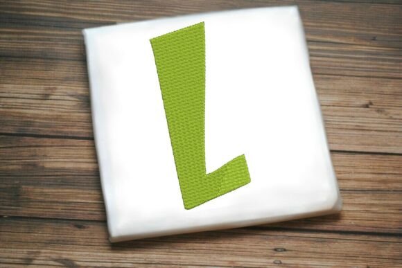 Review: Alphabet Letter L Machine Embroidery Design