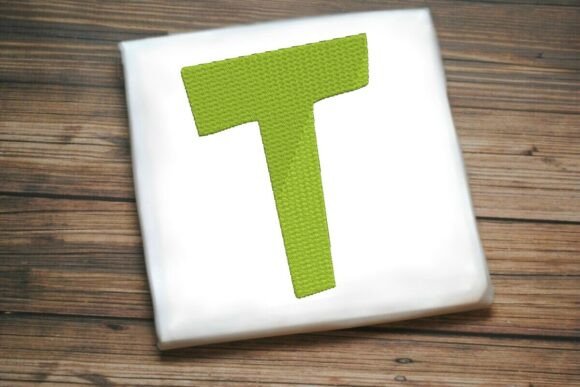 Review: Alphabet Letter T Machine Embroidery Design