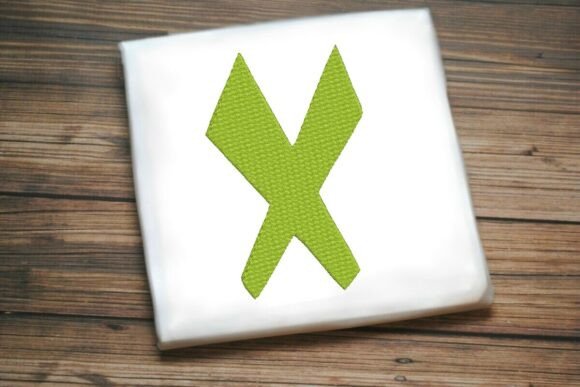Review: Alphabet Letter X Embroidery Design