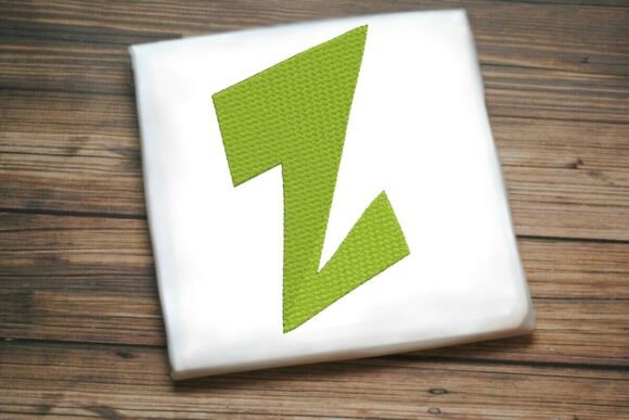 Review: Alphabet Letter Z Machine Embroidery Design