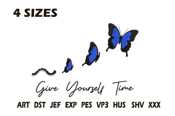 Review: Butterfly Give Yourself Time Embroidery