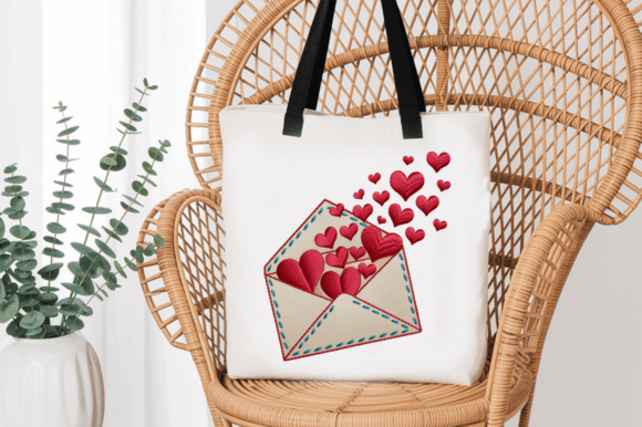 Review: Hand Embroidery Love Envelope Valentine