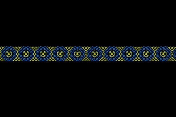 Review: Set Border Black Work Embroidery Design