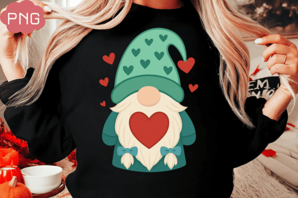 Reviewing Faux Embroidery Yarn Valentine Gnome PNG