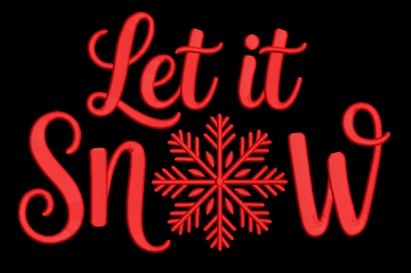 Reviewing Let It Snow – Winter Embroidery for Holiday Sales
