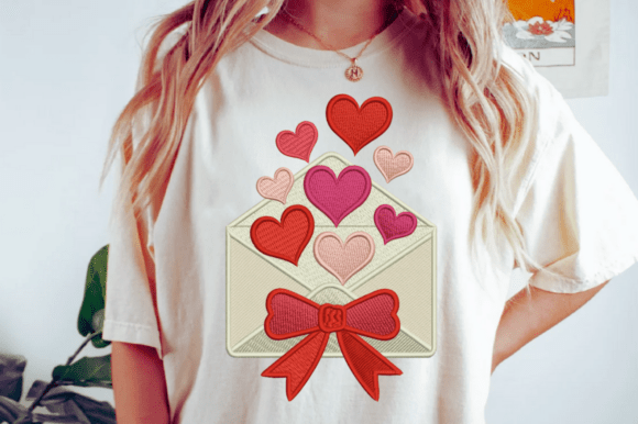 Reviewing Love Letter Envelope Embroidery
