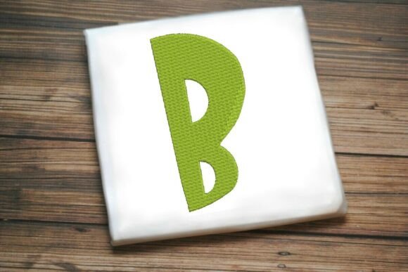 Reviewing the Alphabet Letter B Embroidery Design