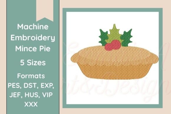 Reviewing the Mince Pie Machine Embroidery Design