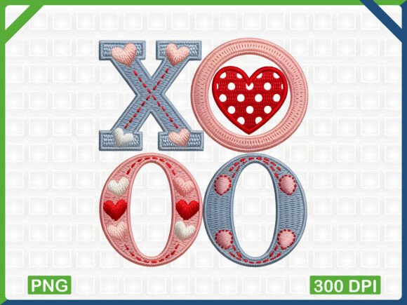 Reviewing Valentine XO Embroidery Letters PNG for Boutique Sweatshirts