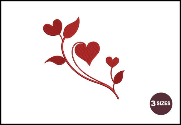 Romantic Heart Vine Swirl Embroidery Review